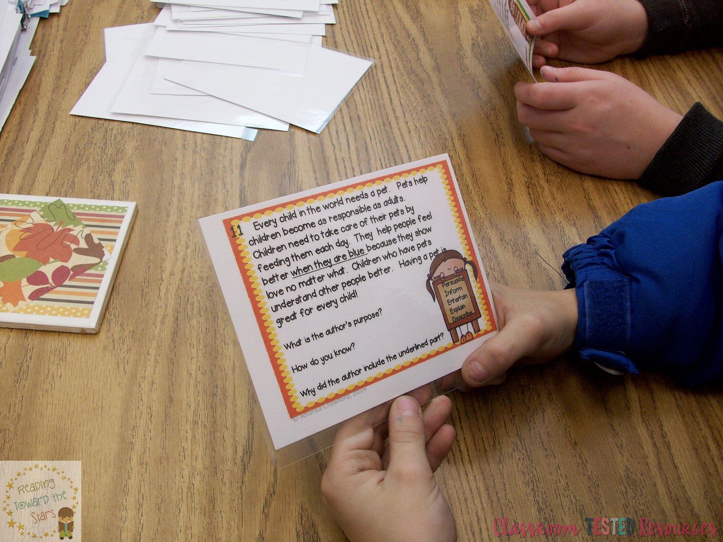 3 Ways to Make Task Cards Fun! Classroom Tested Resources